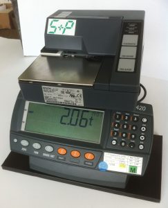 Auswertgerät,Fahrerhauskonsole Anzeigegerät von Rinstrum (Australien) mit Druckern TM 295